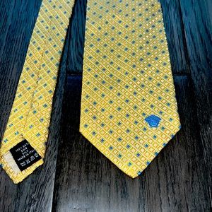 Men’s authentic Versace silk tie